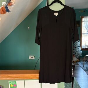 Elegant Black Mini Dress